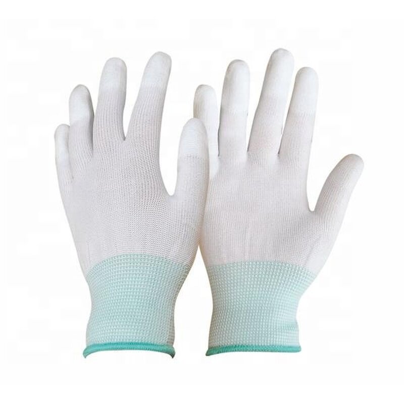 OEM Black PU Work Gloves Factory - OEM/ODM Custom OEM Black PU Work Gloves Machine Knitted Shell