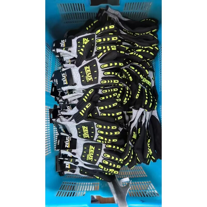 TPR Impact Gloves Manufacturer - OEM/ODM Custom TPR Anti-Impact Gloves Reinforced Palm TPR Impact