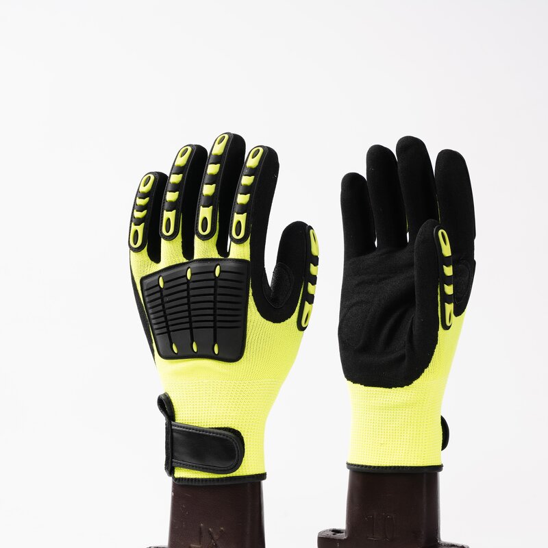 HPPE Work Gloves Manufacturer - OEM/ODM Custom HPPE Level 5 Work Gloves Logo Anti-Cut PU Gloves