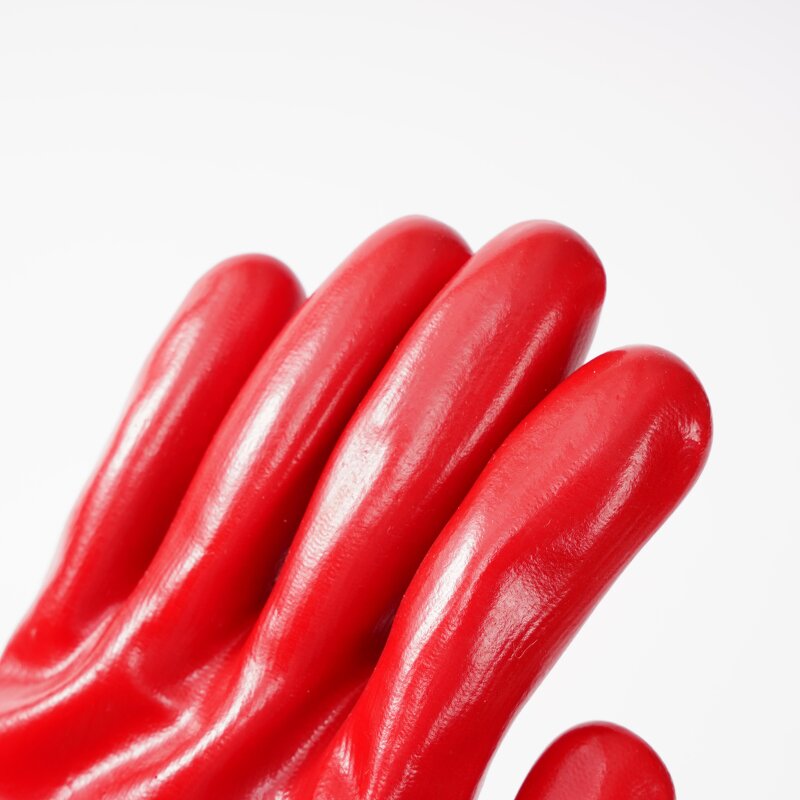 Safety Work Gloves PVC Manufacturer - OEM/ODM Custom 27-45CM Safety Work Gloves PVC Long Sleeves Waterproof