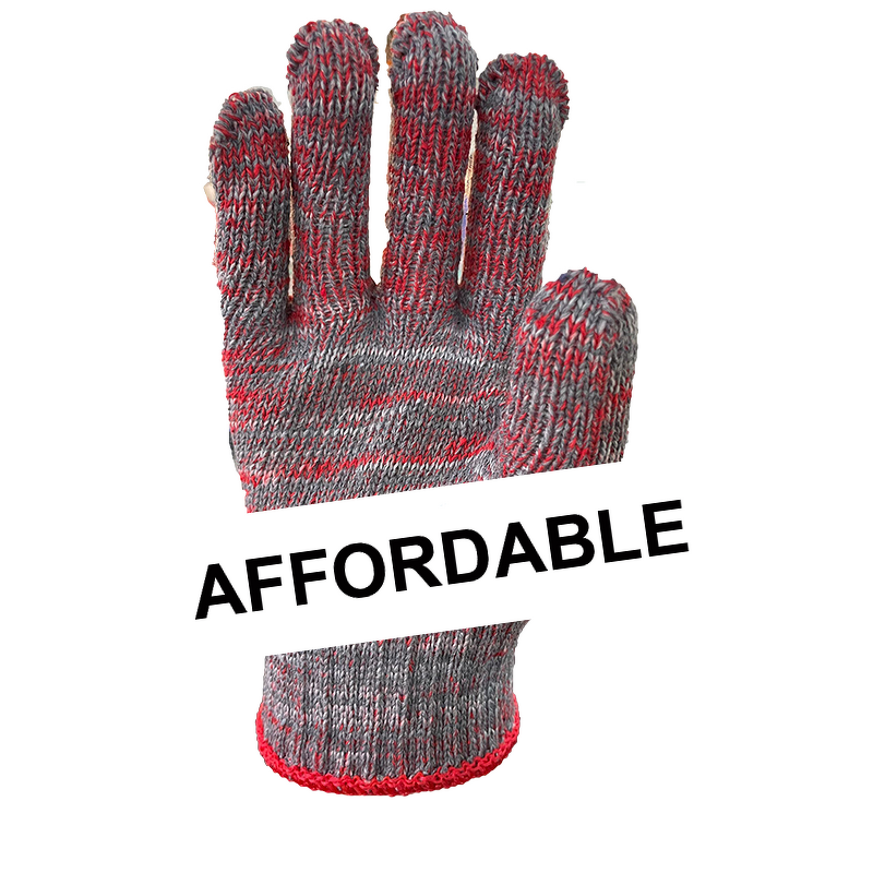 Cotton Gloves Manufacturer - OEM/ODM Custom TONGFU White Blue Black Knitted Cotton Gloves