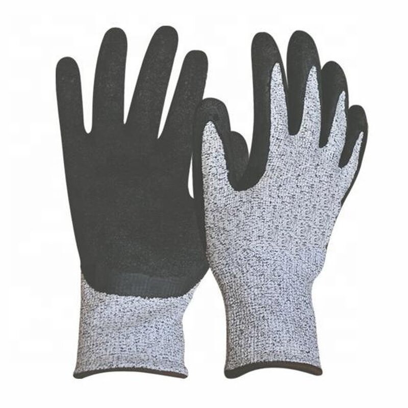 Cut Resistant Safety Gloves Manufacturer - OEM/ODM Custom HPPE PU Coated Level 5 Anti-cut Work Gloves