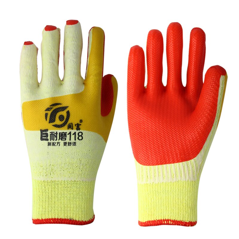 Heavy Duty Rubber Gloves Factory - OEM/ODM Custom 10G Heavy Duty Butyl Rubber Coated Work Hand Gloves