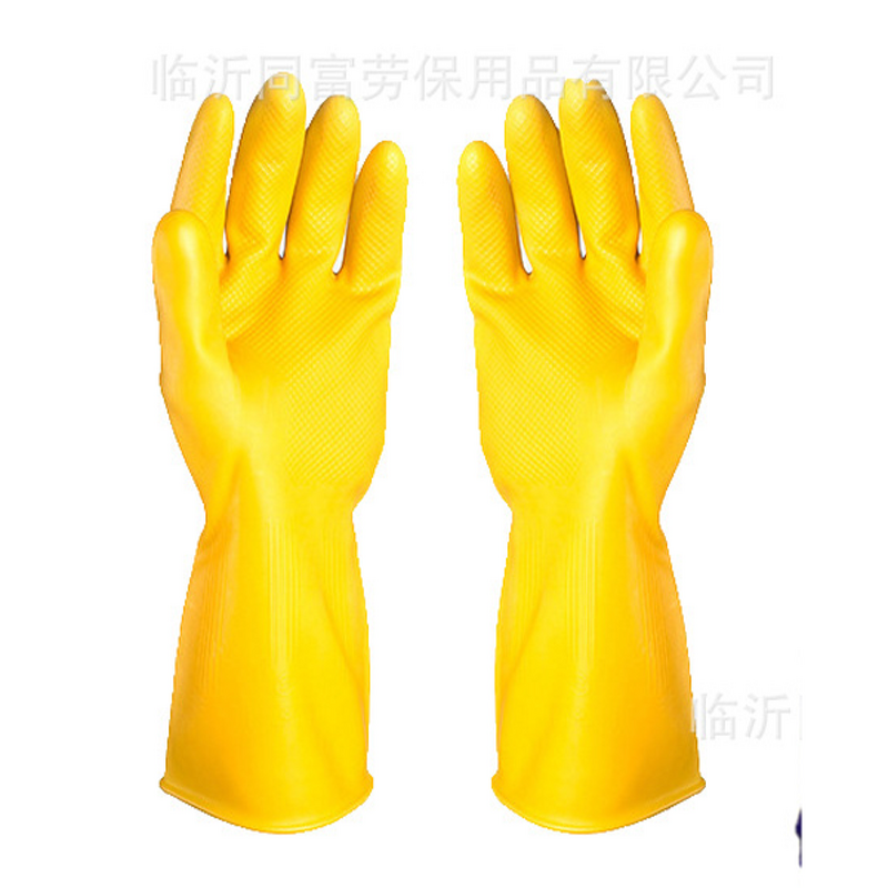 Long Latex Coated Glove Factory - OEM/ODM Custom Long Gloves Women Pink Latex Long Coated Glove