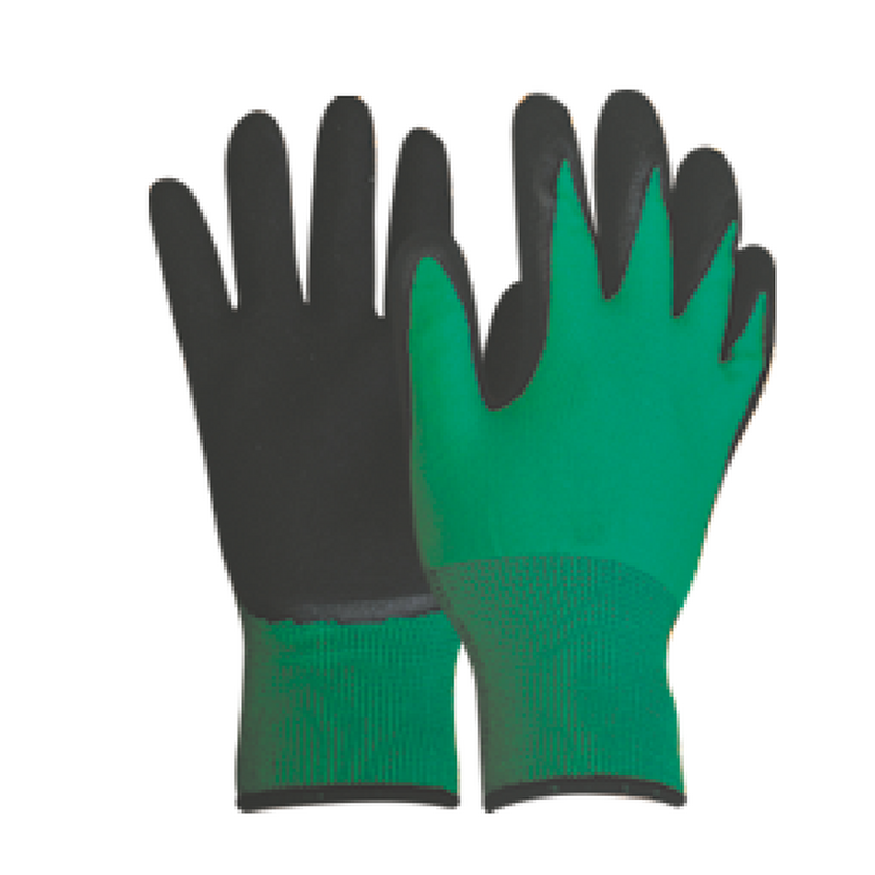 Oil Resistant Utility Gloves Factory - OEM/ODM Custom Top Sale Oil Resistant Foam Nitrile Coated Work Gloves