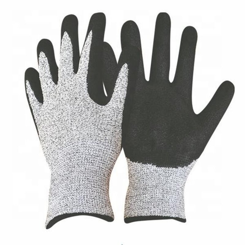Cut Resistant Safety Gloves Manufacturer - OEM/ODM Custom HPPE PU Coated Level 5 Anti-cut Work Gloves
