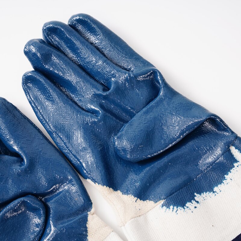 Industrial Safety Gloves Manufacturer - OEM/ODM Custom Acid Alkali Oil Resistant Nitrile Coated Gloves