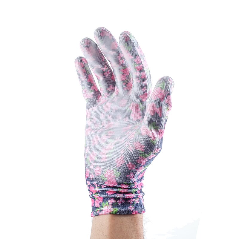 ESD PU Coated Gloves Manufacturer - White Safety Gloves for Construction