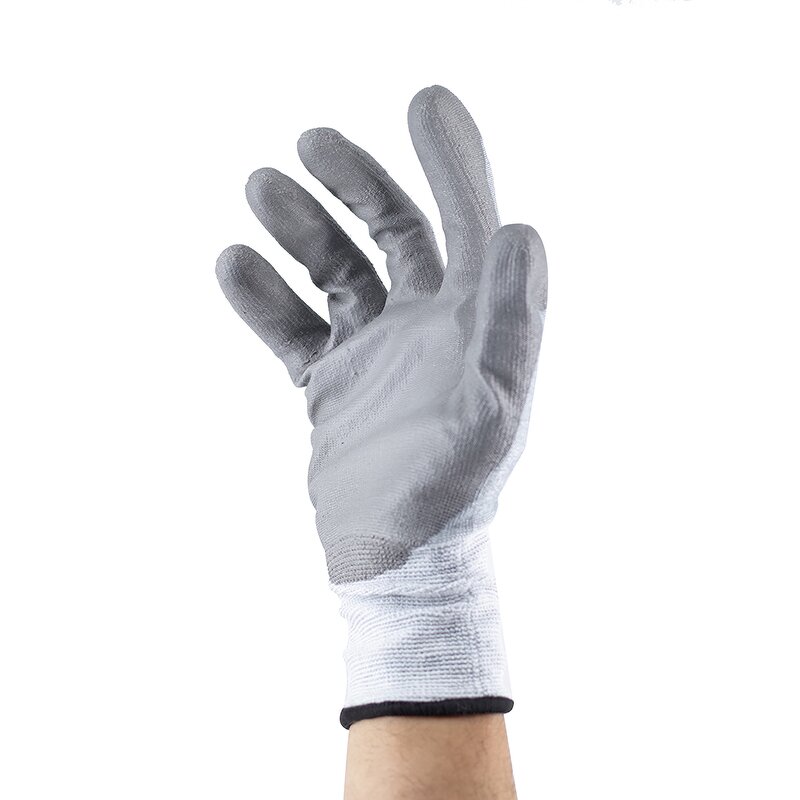Cut Resistant PU Coated Safety Gloves Factory - ANSI Level-5 HPPE Protection