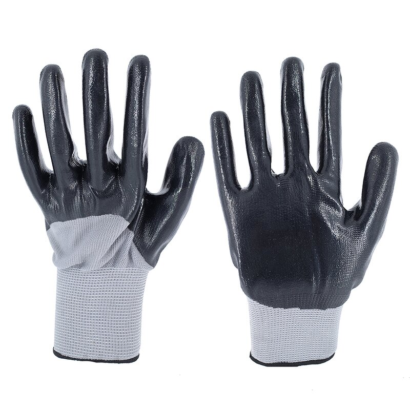 Nitrile Work Gloves Manufacturer - Waterproof Durable Industrial Labor Gloves
