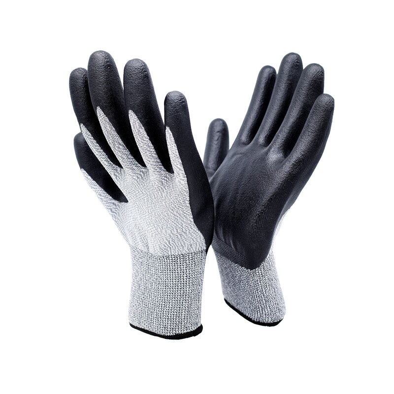Nitrile Microfoam Work Gloves Supplier - 15 Gauge Nylon Spandex Anti-Slip