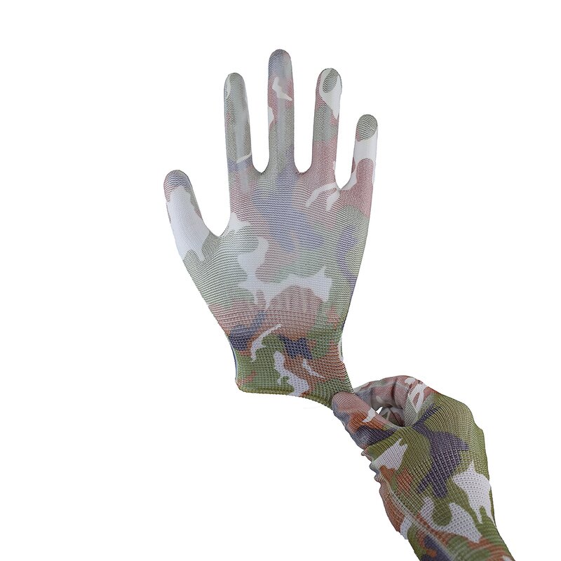 PU Coated Safety Gloves Manufacturer - Custom Logo Industrial Work Gloves