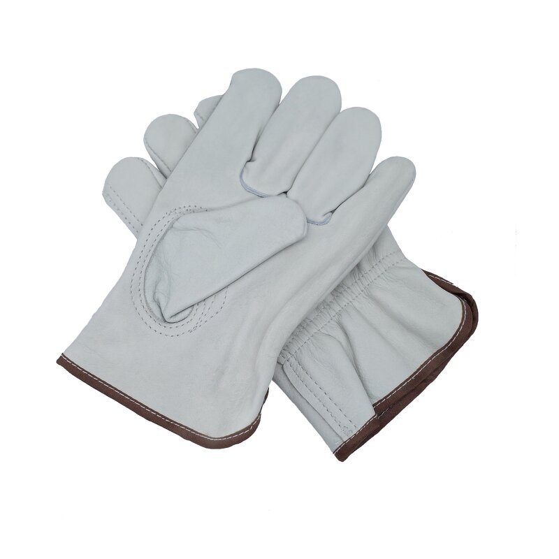 Leather Work Gloves Manufacturer - Protective Waterproof Fleece Lined for Driving