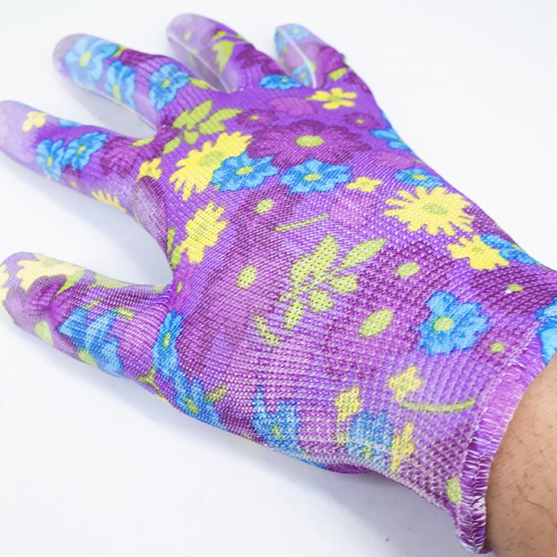 PU Coated Safety Gloves Supplier - CE EN388 Certified Black Work Gloves