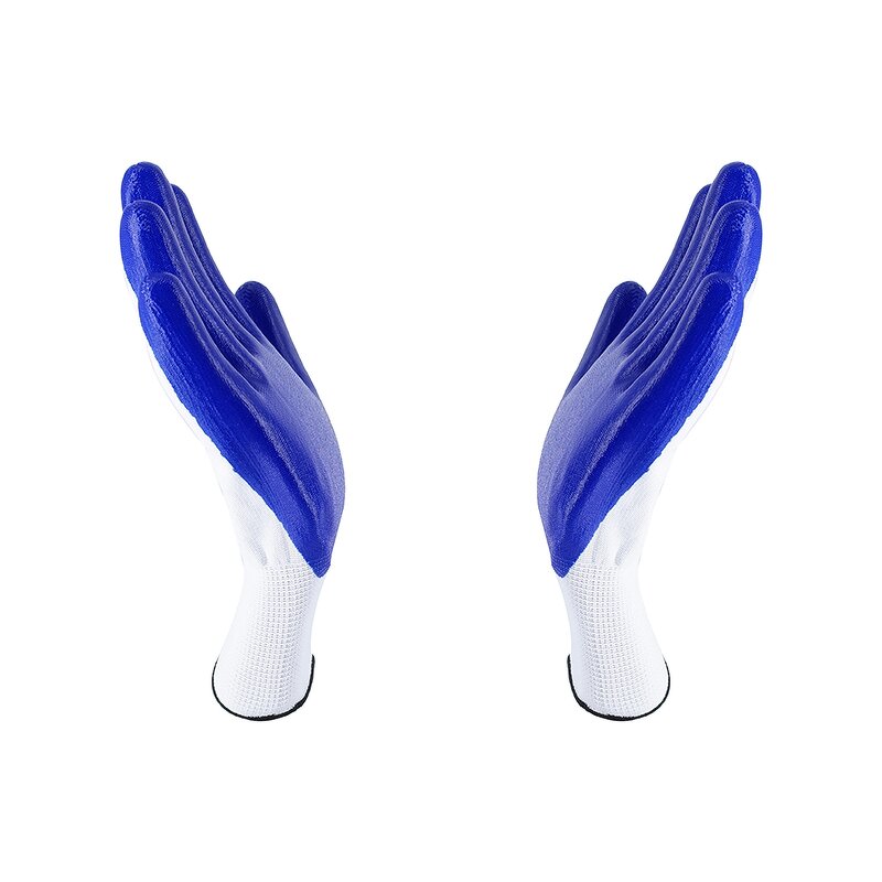 Nitrile Coated Safety Gloves Factory - Nylon Lining Non-Slip Oil-Proof Exam Gloves