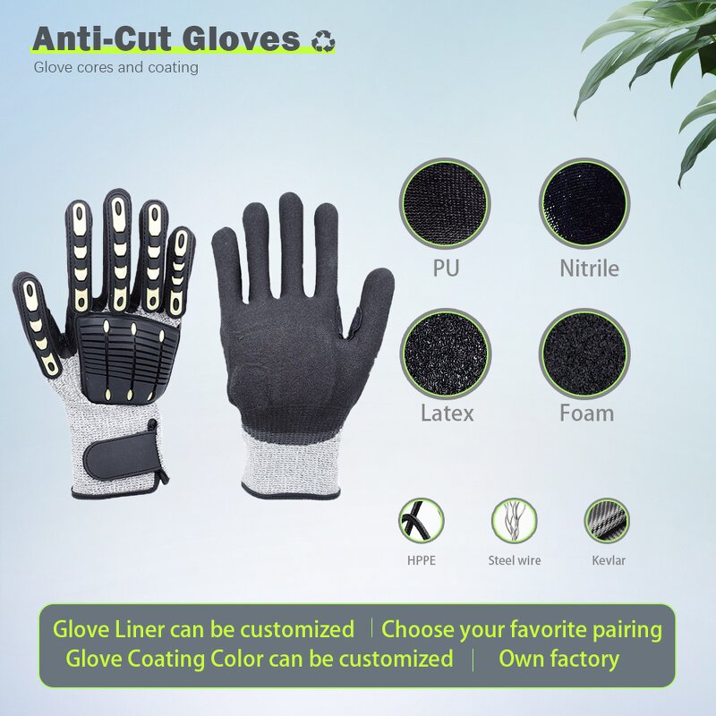 TPR Protective Gloves Manufacturer - Wear-resistant Anti-smashing for Mechanical