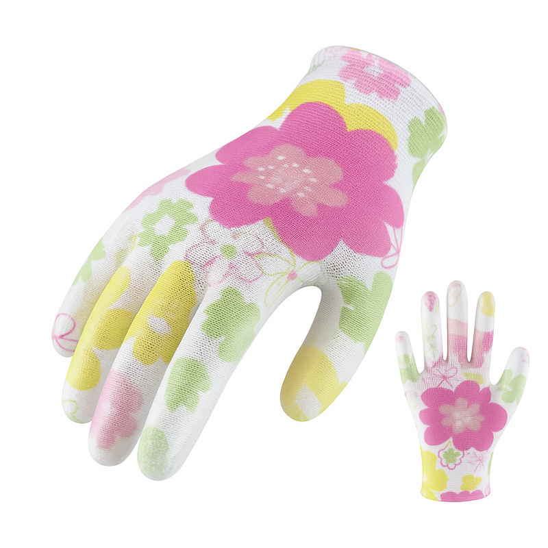 PU Coated Work Gloves Factory - Custom Logo EN388 General Purpose Gardening
