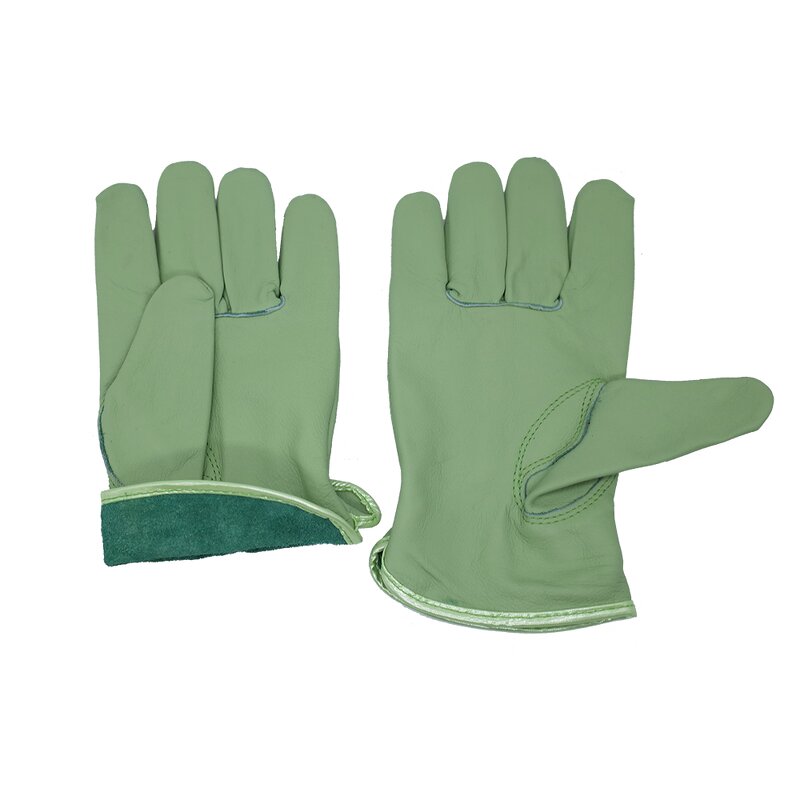 Fleece Lined Leather Work Gloves Factory - Protective Waterproof for Factory Use
