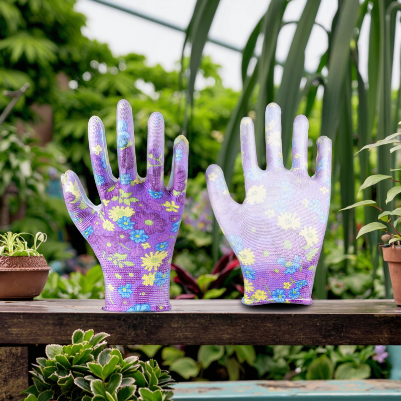 ESD PU Coated Gloves Manufacturer - White Safety Gloves for Construction