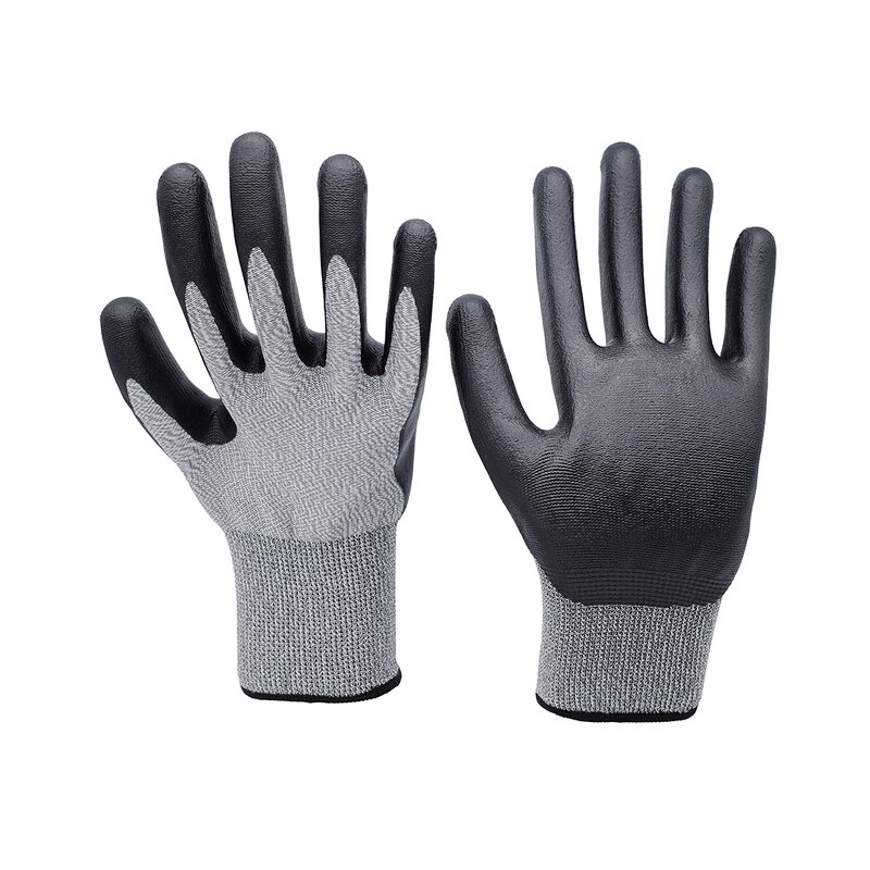 Nitrile Microfoam Work Gloves Supplier - 15 Gauge Nylon Spandex Anti-Slip