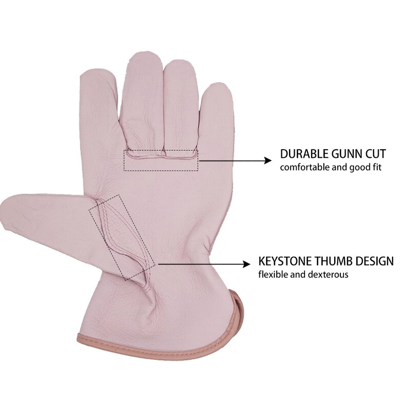 Goatskin Work Gloves Factory - Cheap Mining Safety Gloves for Construction
