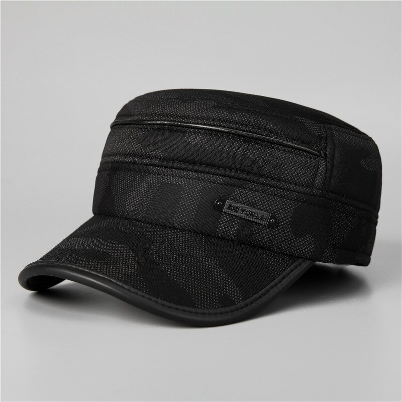 Dad Hat Manufacturer - Winter Camouflage Fleece-lined Ear Protection