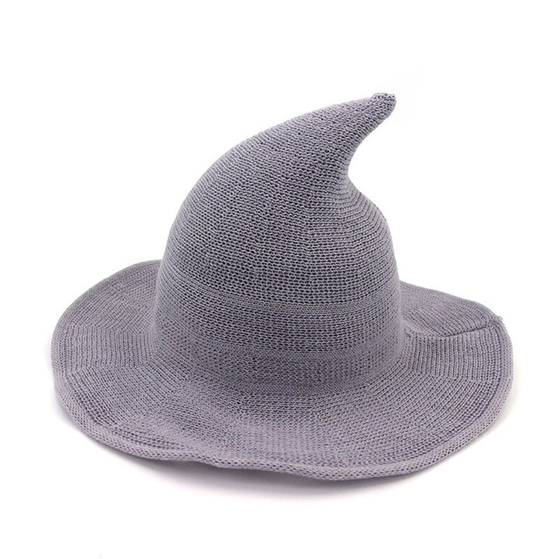 Witch Hat Factory - Women Witch Hat Christmas Halloween Knit Party Foldable