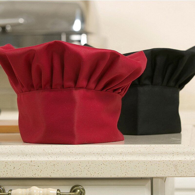 Chef Cap Supplier - Adult Adjustable Elastic Cotton Unisex Kitchen Cap