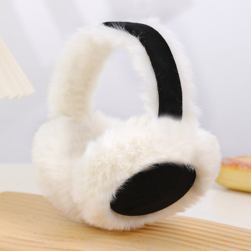 Ear Warmer Factory - Winter Women Foldable Fluffy Ear Cover Warm Outdoor
