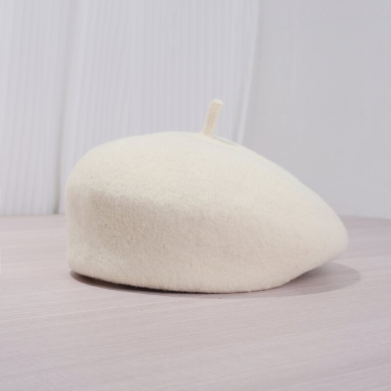 Beret Hat Supplier - Classics French Artist 100% Wool Painter Beanie Cap