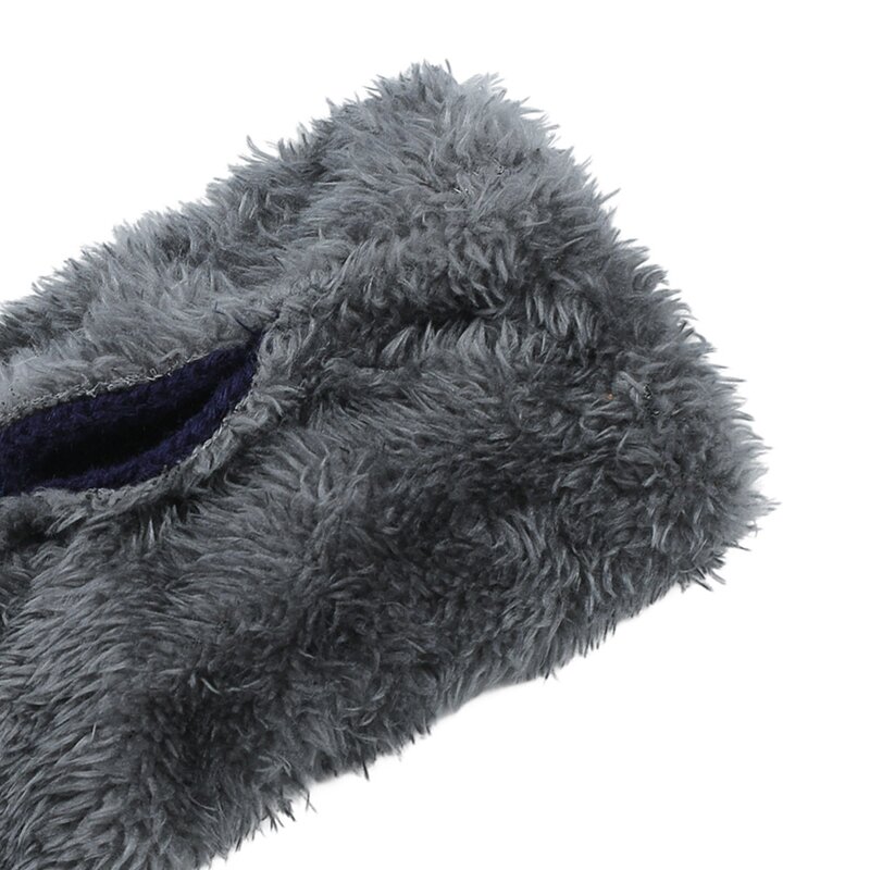 Wrist Guard Manufacturer - Winter Fleece-lined Thick Knitted Fingerless Gloves