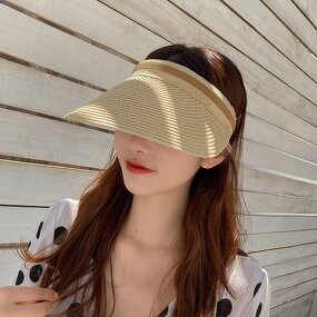 Sun Visor Manufacturer - Fashion Lady Wide Large Brim Female Summer Hat