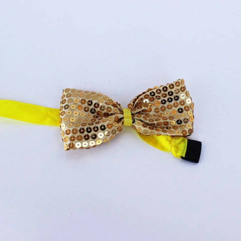 Bow Tie Manufacturer - Sequins Stage Performance Paillette Colorful Bow Tie