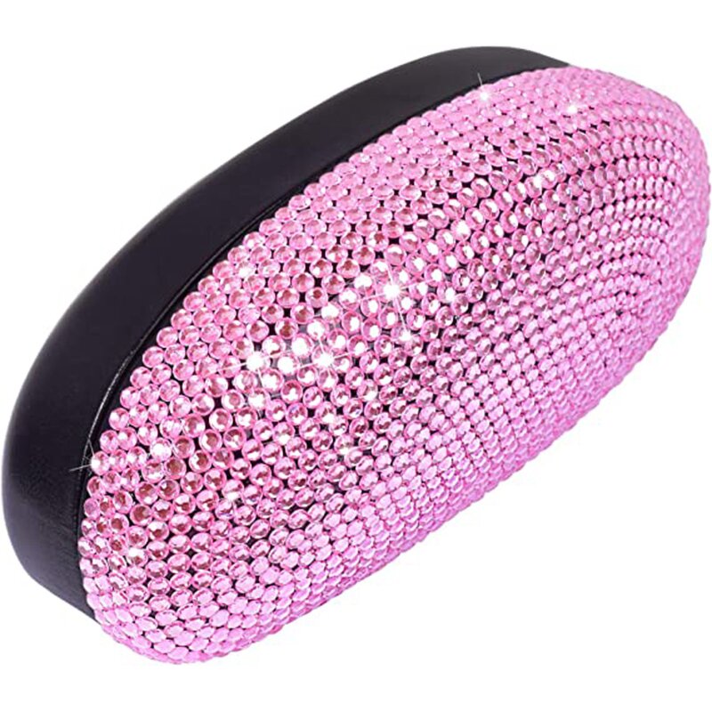 Sunglasses Case Manufacturer - Handmade Shiny Bling Extra Large Rhinestone Case
