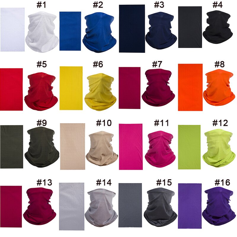 Headband Supplier - Fashion Adult Elastic Seamless Bandana Neck Gaiter