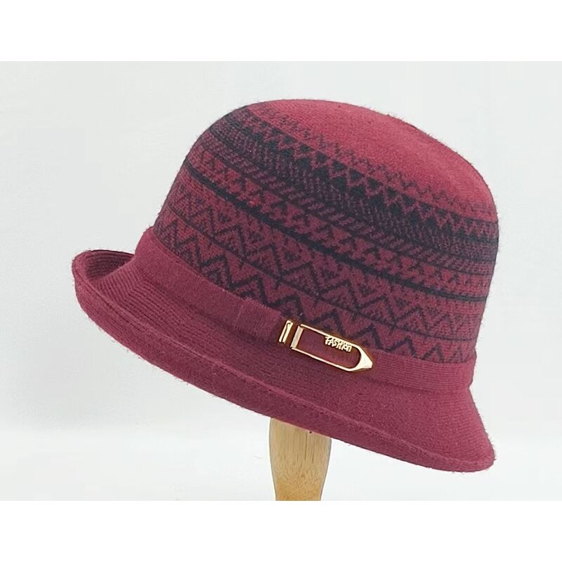 Bucket Hat Supplier - Warm Knitted Bowler Hats for Women Elegant