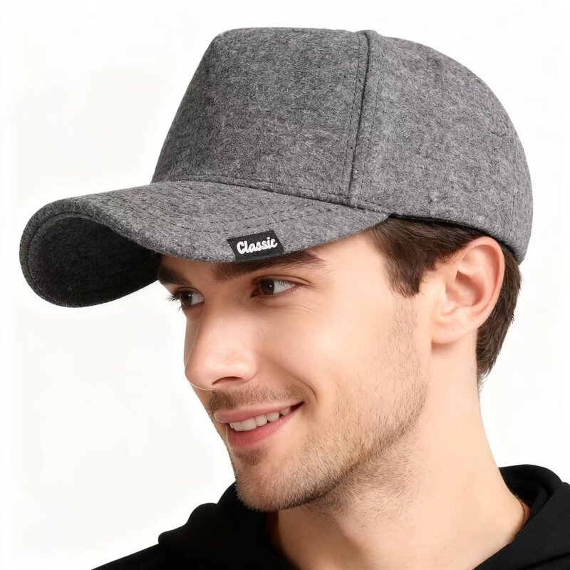 Baseball Cap Supplier - Wool Dad Hat for Men Women Thick Warm Gorras