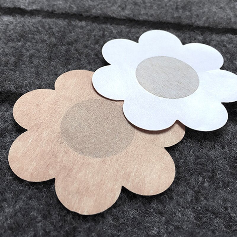 Nipple Covers Factory - 5 Pairs Women Invisible Breast Lift Tape Nipple Stickers