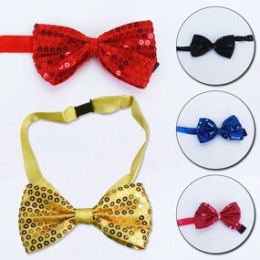 Bow Tie Manufacturer - Sequins Stage Performance Paillette Colorful Bow Tie