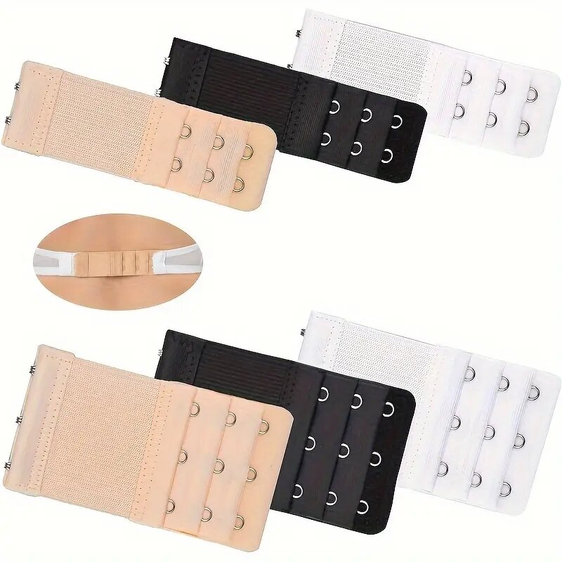 Bra Extender Manufacturer - Elastic Soft Nylon Clasp Extension Strap 9pcs/pack
