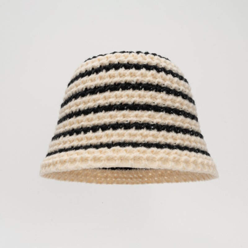 Bucket Hat Factory - Autumn Winter Knitted Fisherman Hat for Women