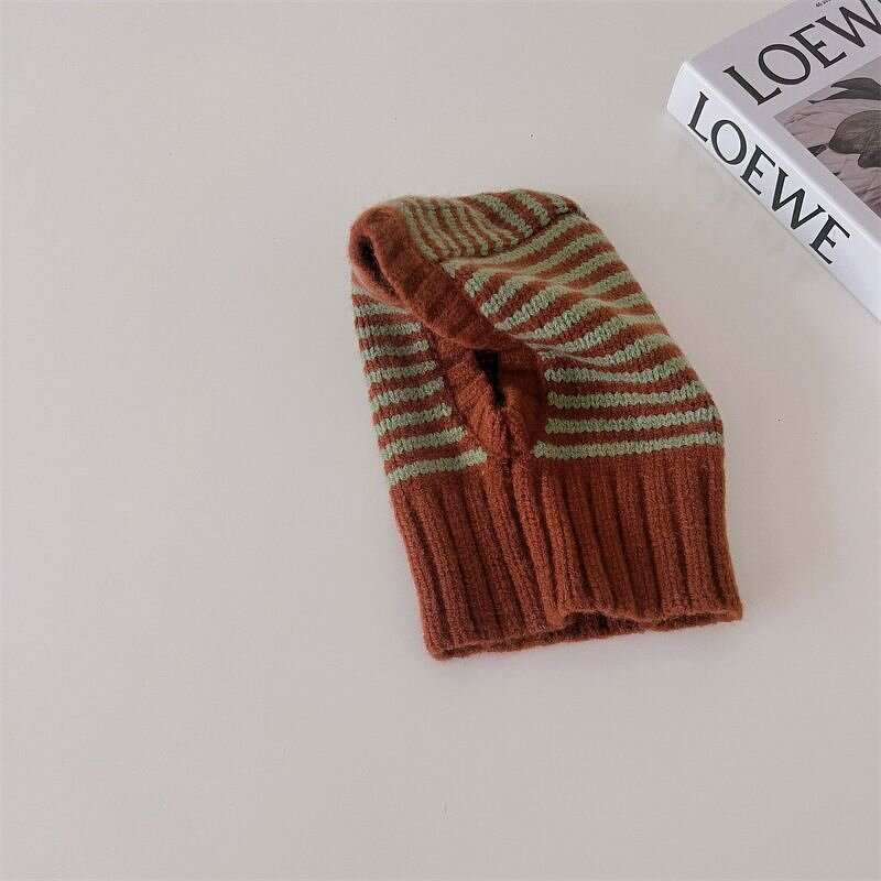 Kids Knit Cap Manufacturer - Hooded Scarf Balaclava for Children 1-6 Year