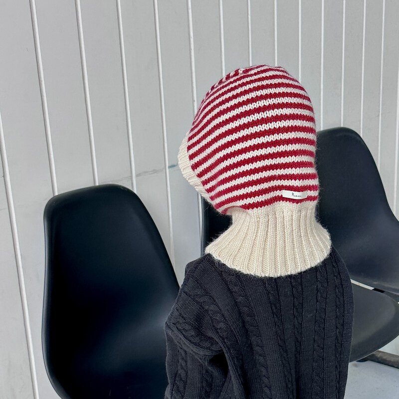 Kids Knit Cap Manufacturer - Hooded Scarf Balaclava for Children 1-6 Year