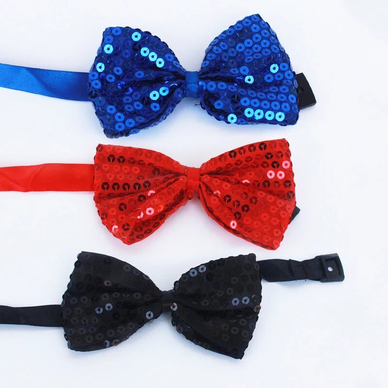Bow Tie Manufacturer - Sequins Stage Performance Paillette Colorful Bow Tie
