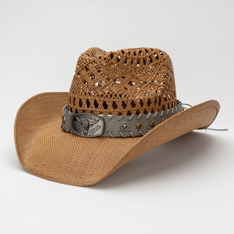 Cowboy Hat Manufacturer - Western Straw Cowboy Hat for Men Women Style