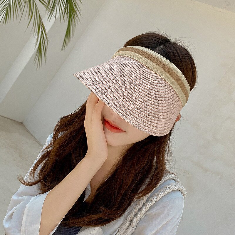 Sun Visor Manufacturer - Fashion Lady Wide Large Brim Female Summer Hat