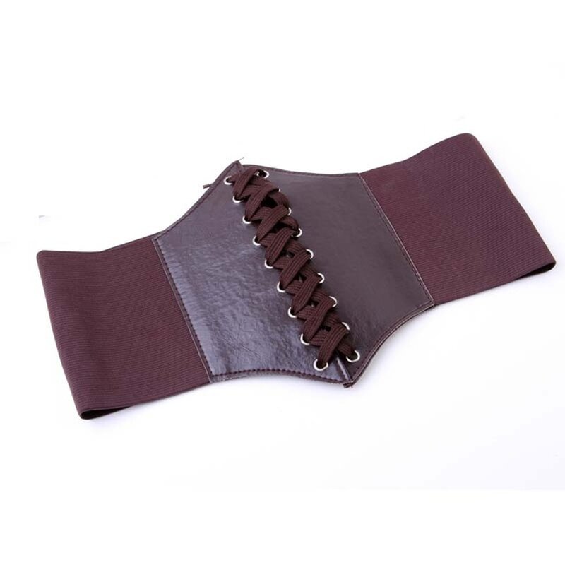 Wide Belts Manufacturer - 2021 Corset Pu Leather Slimming Elastic Waist Belts