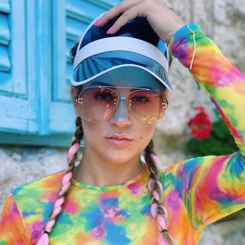 Sun Visor Factory - PVC Clear Transparent UV Protection Reflective Sport