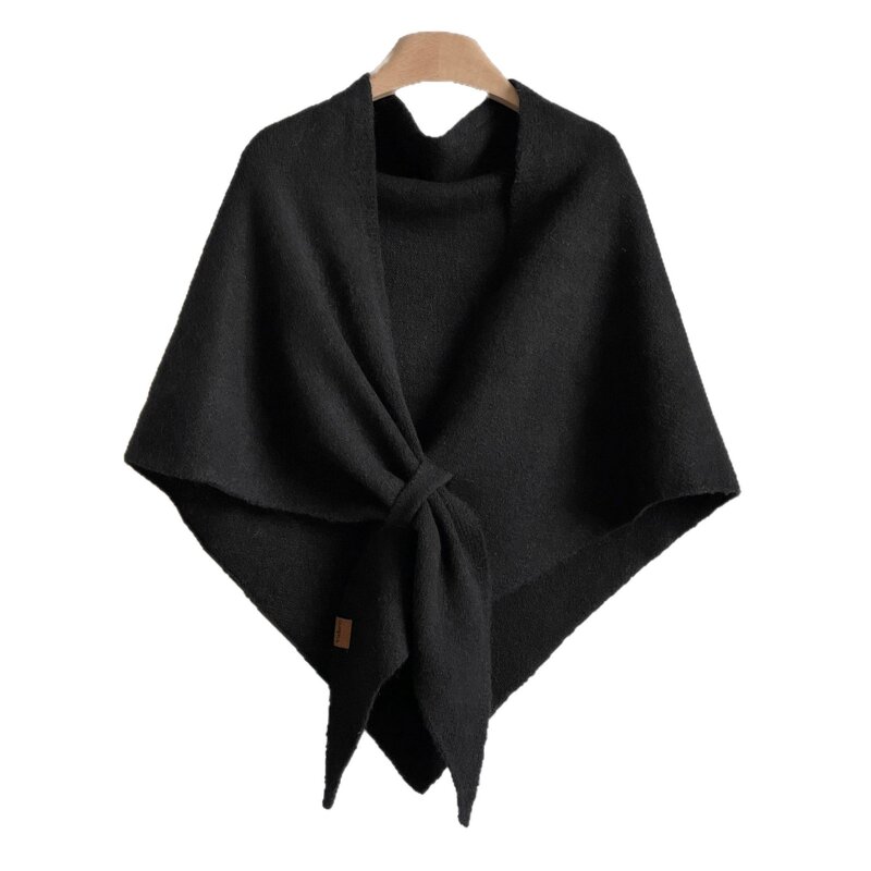Poncho Supplier - Triangle Cape Jacquard Plaid Blanket European Poncho