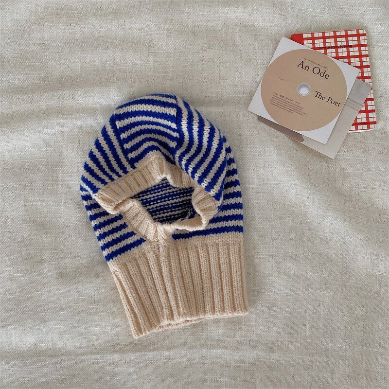 Kids Knit Cap Manufacturer - Hooded Scarf Balaclava for Children 1-6 Year
